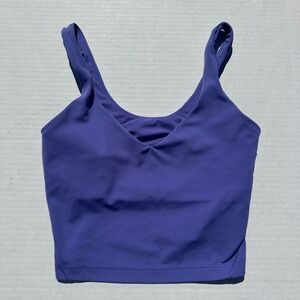Lululemon Align Tank Top Size 6 Purple Bra